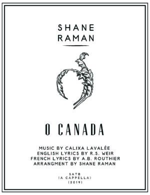 O Canada SATB (A Cappella)